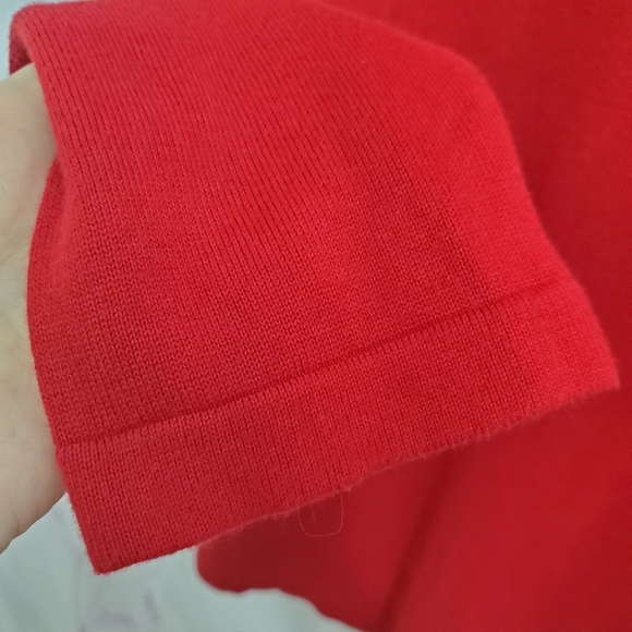 Talbots Red sweater - Picture 6 of 10